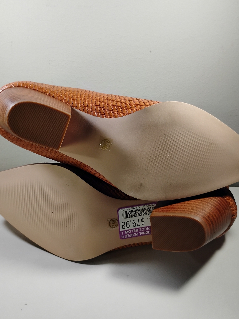 Coconuts by Matisse Woven Ankle Booties in Cognac Brown